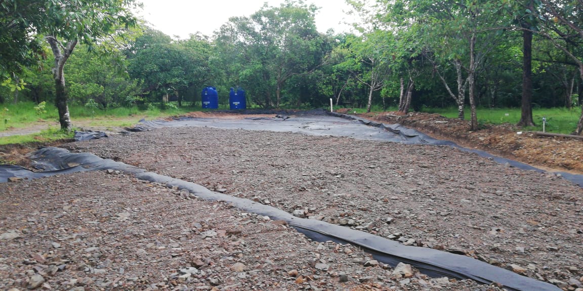 Earthworks and grading, Volcan