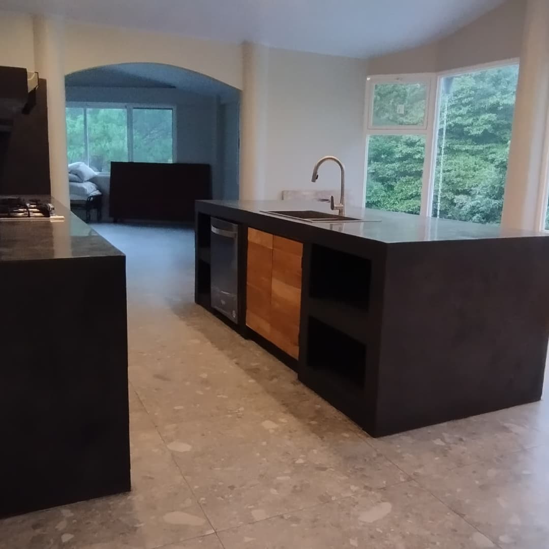 Custom Concrete Kitchens