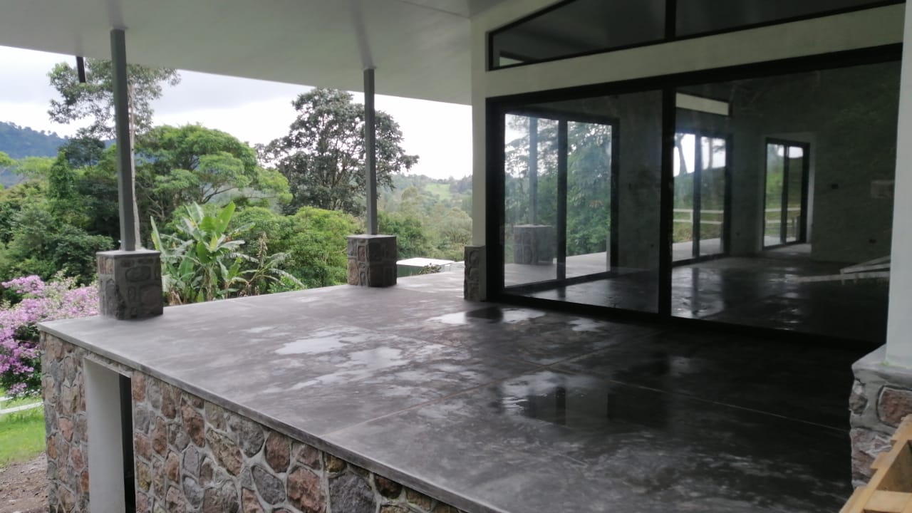 Residential Construction progress — Volcan, Chiriqui Province.